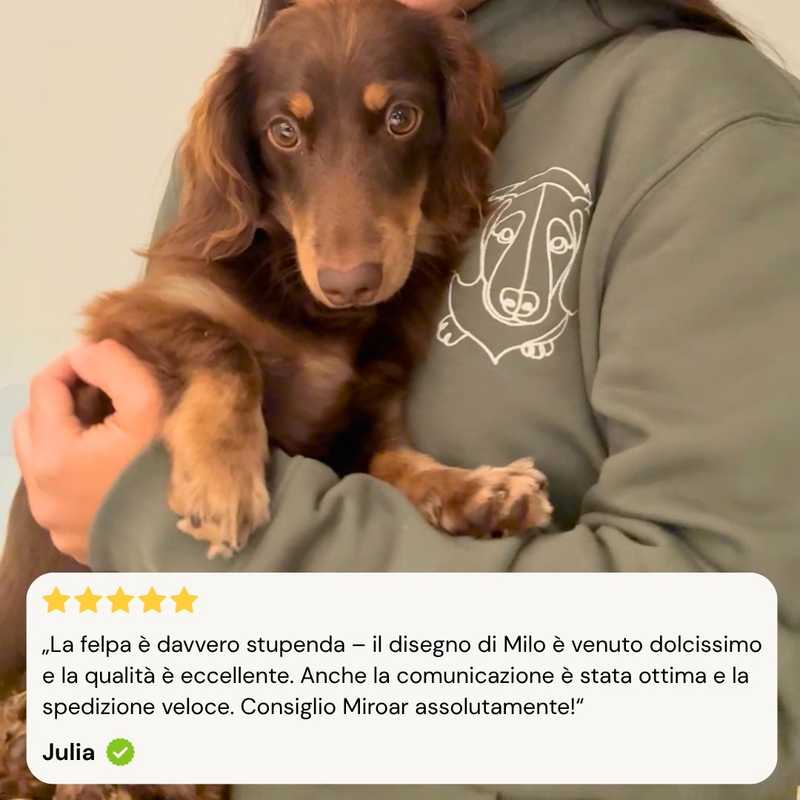 Felpa ricamata personalizzata Product Image 3