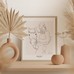 Hand-Drawn Line-Art Animal Portrait Product Image 3