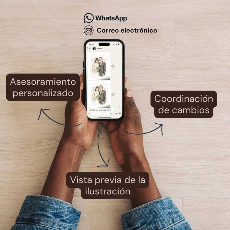 Retrato personalizado en acuarela Product Image 9