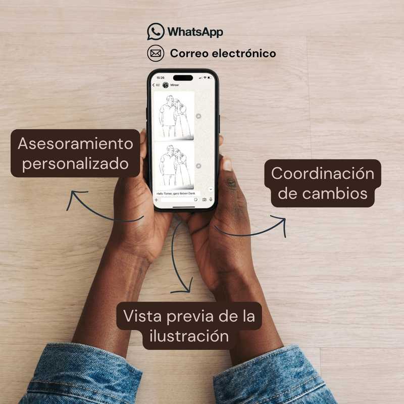 Ilustración personalizada en Line Art Product Image 14