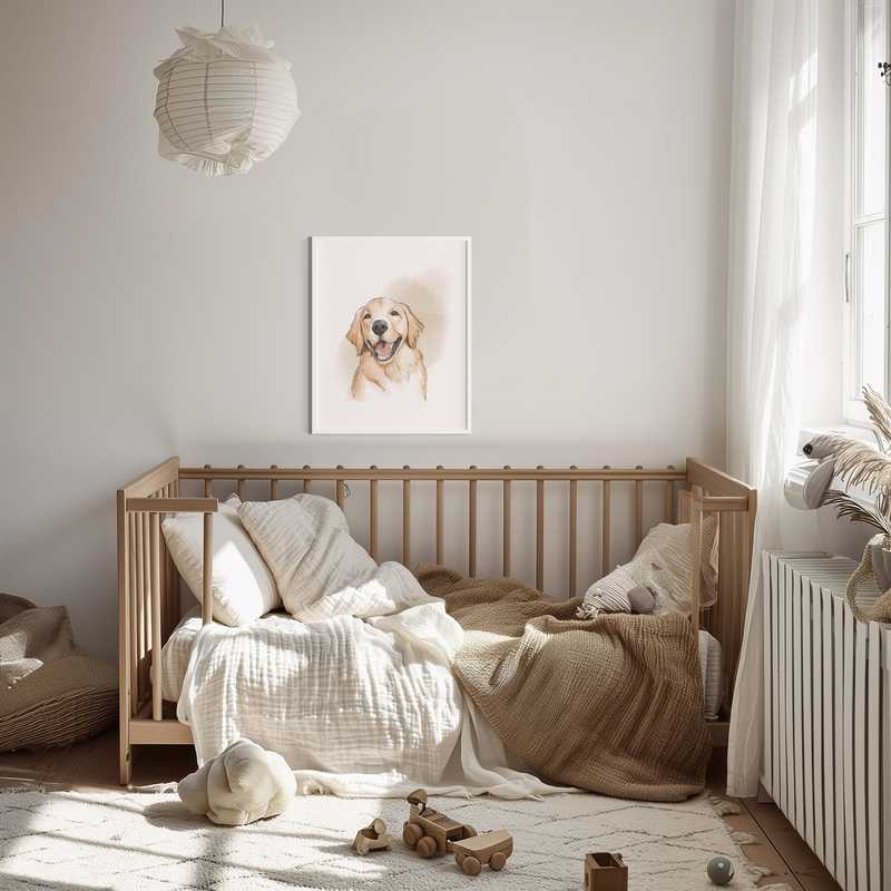 Portrættegning af dyr i akvarelstil Product Image 3