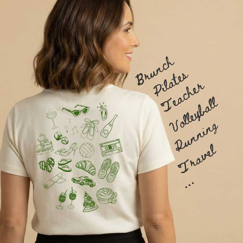 Custom Personality T-Shirt  Product Image 1