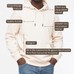 Personalisierter Partner Hoodie Product Image 3