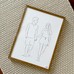 Line Art Portrait zur goldenen Hochzeit Product Image 12