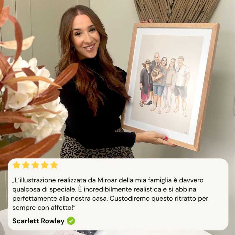 Un ritratto personalizzato per la Festa della Mamma Product Image 3