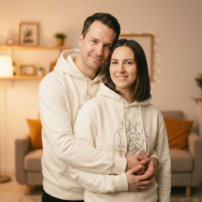 Hoodie besticken lassen Product Image 3