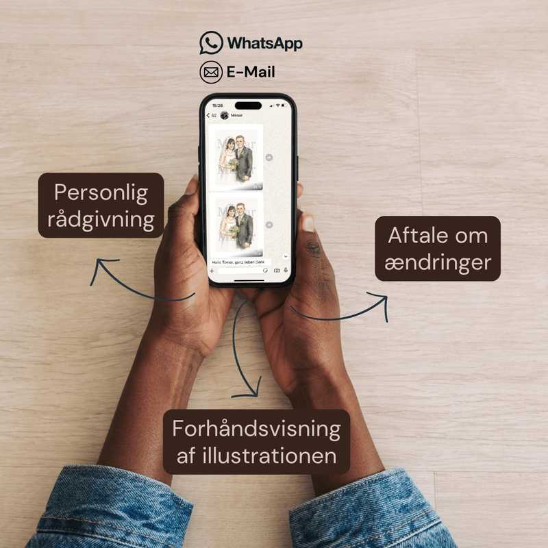 Portræt som gave til fars dag Product Image 11