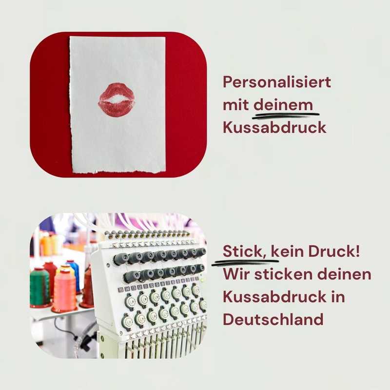 Individuell besticktes Kuss Sweatshirt 💋 Product Image 4