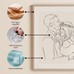 Ritratto personalizzato Line Art Product Image 3