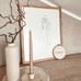 Handritat porträtt i line art Product Image 2